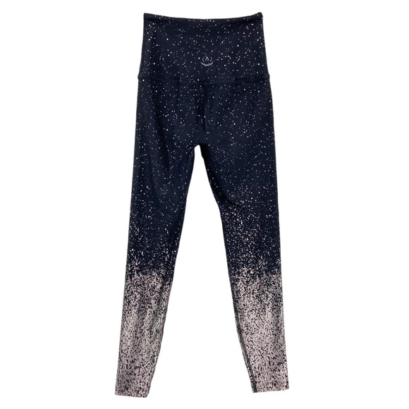 BEYOND YOGA Leggings Alloy Ombré Activewear Black, Gold - Picture 2 of 8